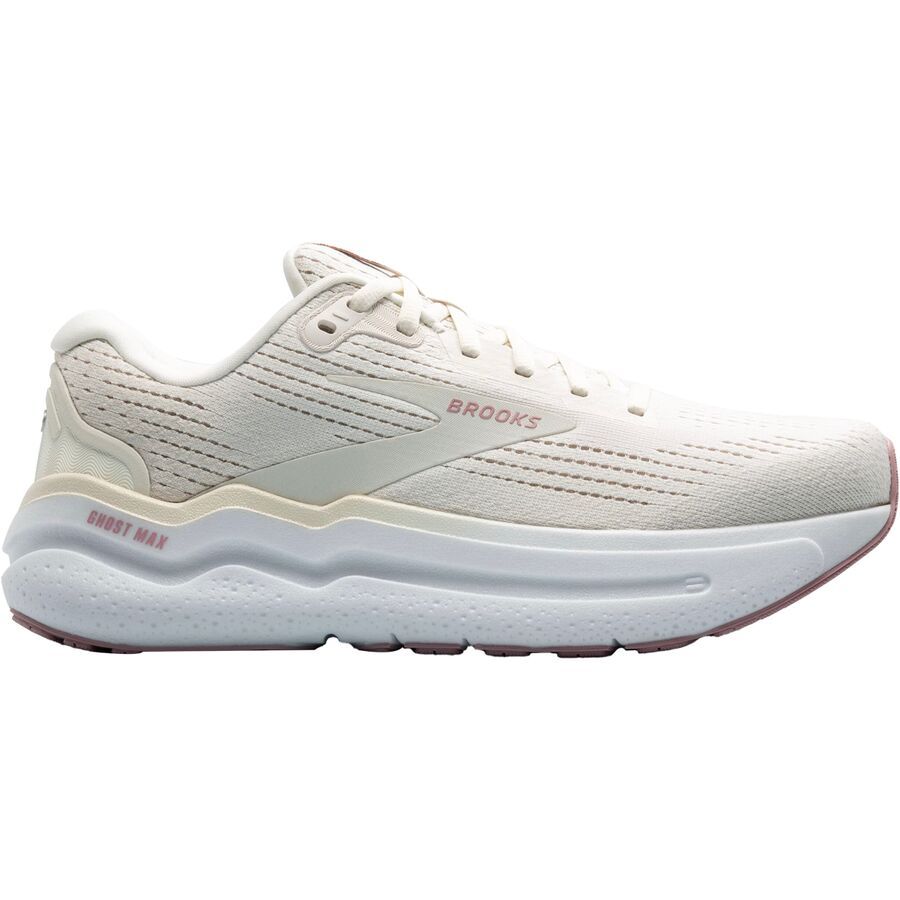 Brooks Ghost Max 2 Wide Running Shoe - Women's Coconut Milk/Gray/Zephyr