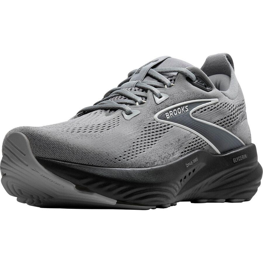 Brooks Glycerin 22 Wide Shoe - Men's Primer Gray/Ebony/Bluewash