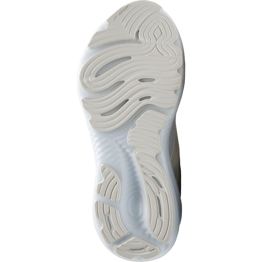 Brooks Glycerin 22 Wide Shoe - Women's White/White/Grey