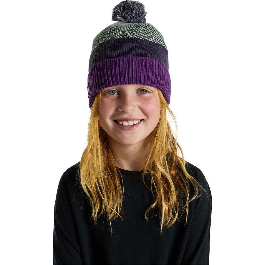 Burton Fleece-Lined Pom Beanie - Kids' Imperial Purple