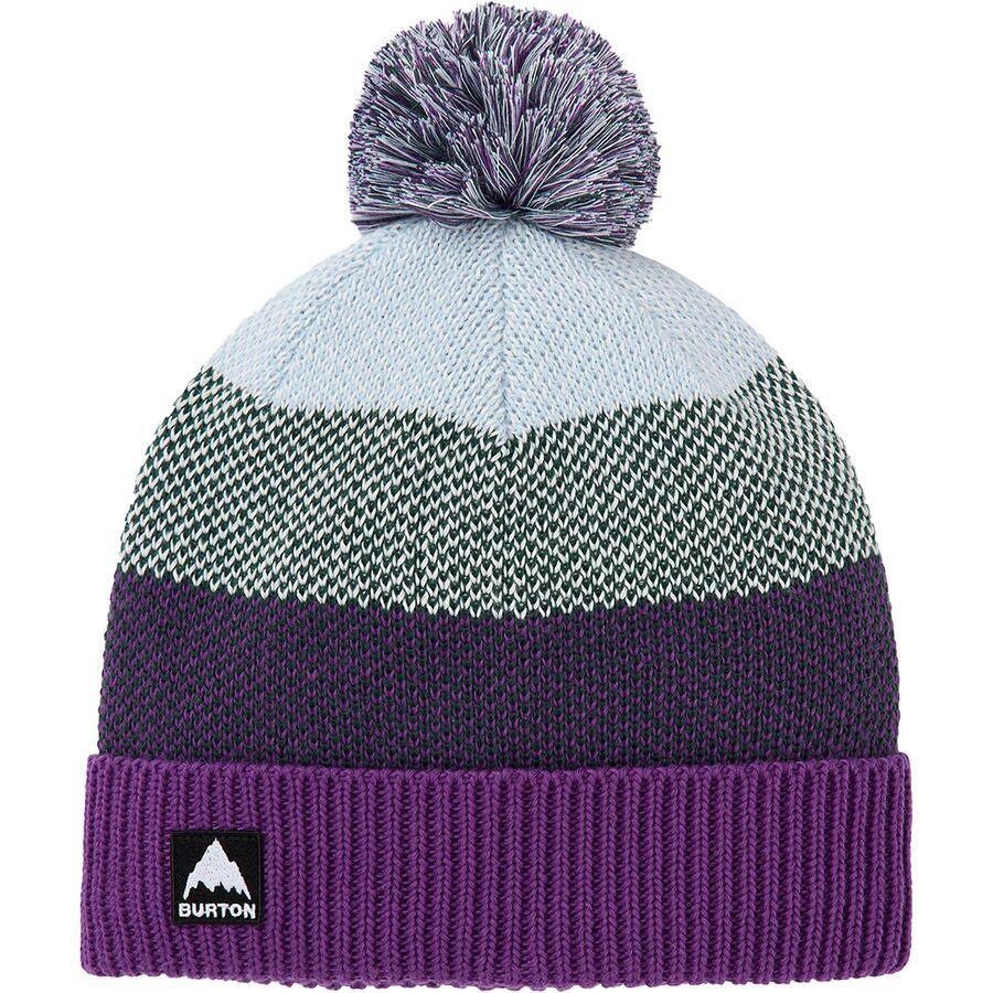 Burton Fleece-Lined Pom Beanie - Kids' Imperial Purple