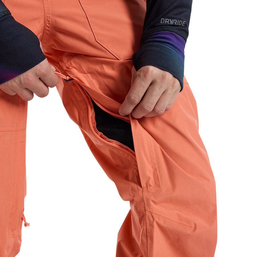 Burton GORE-TEX Avalon Bib Pant - Women's Peach Echo