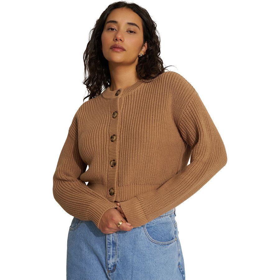 Callahan The Cropped Cardi - Women's Camel