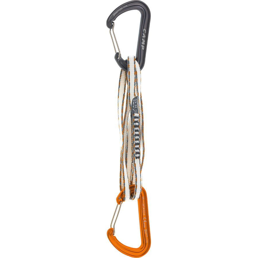 CAMP USA Alpine Express Dyneema Quickdraw Gun Metal/Orange