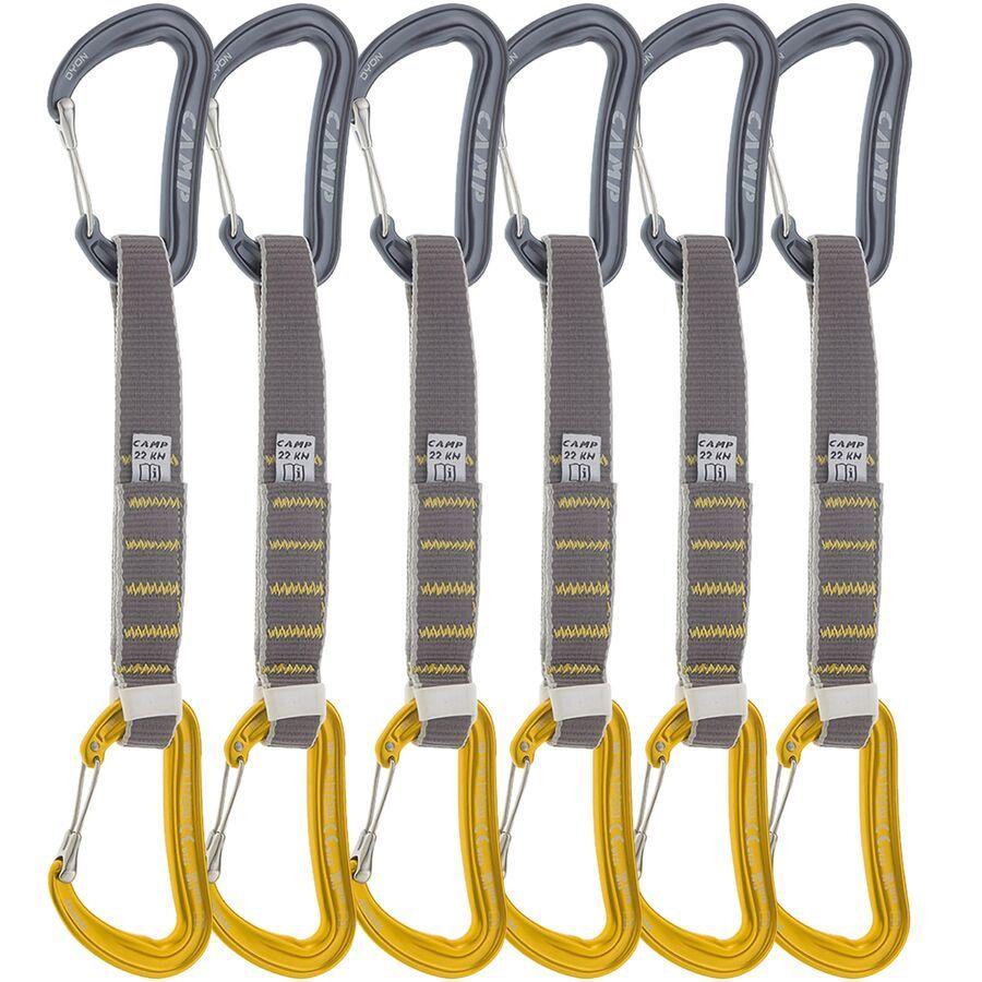 CAMP USA Dyon Express KS Quickdraw - 6-Pack Gun Metal/Yellow