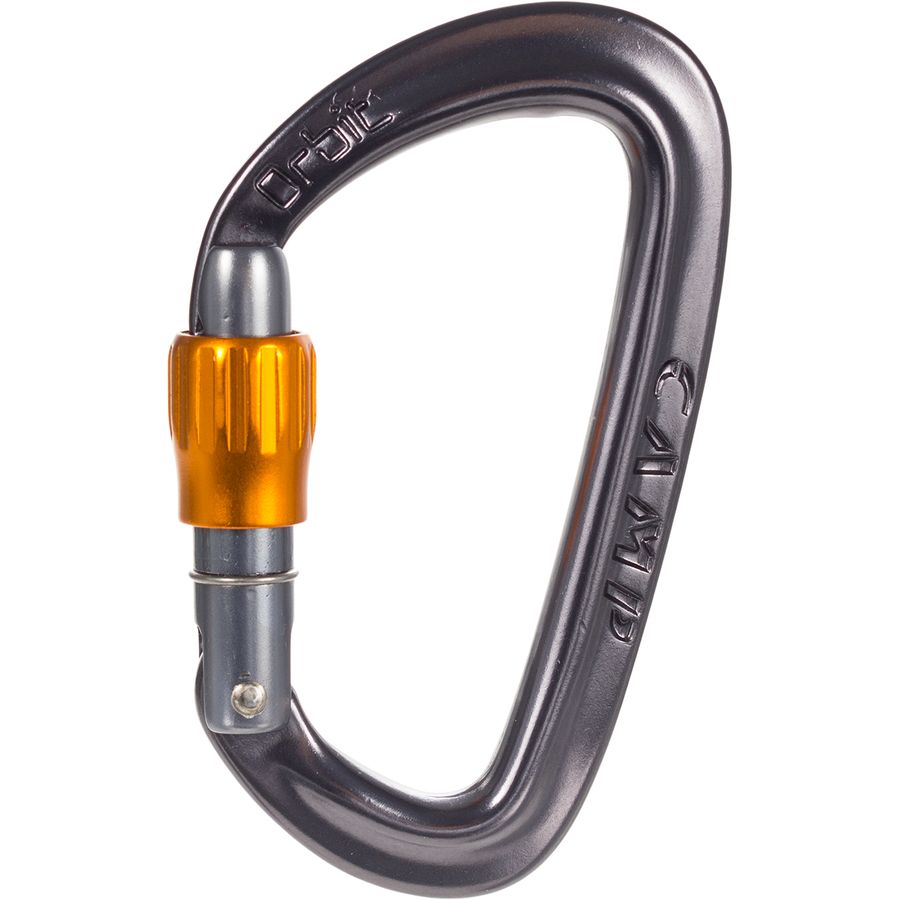CAMP USA Orbit Locking Carabiner - 3-Pack Gun Metal