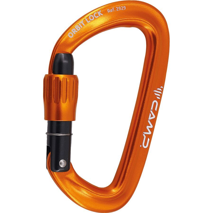 CAMP USA Orbit Locking Carabiner Orange