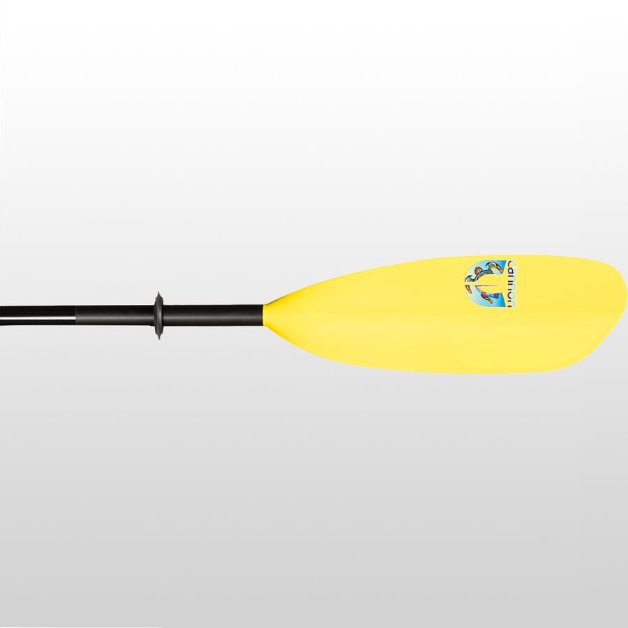 Cannon Paddles Nokomis Alum Paddle Black Alum/FG Ferrule/Yellow