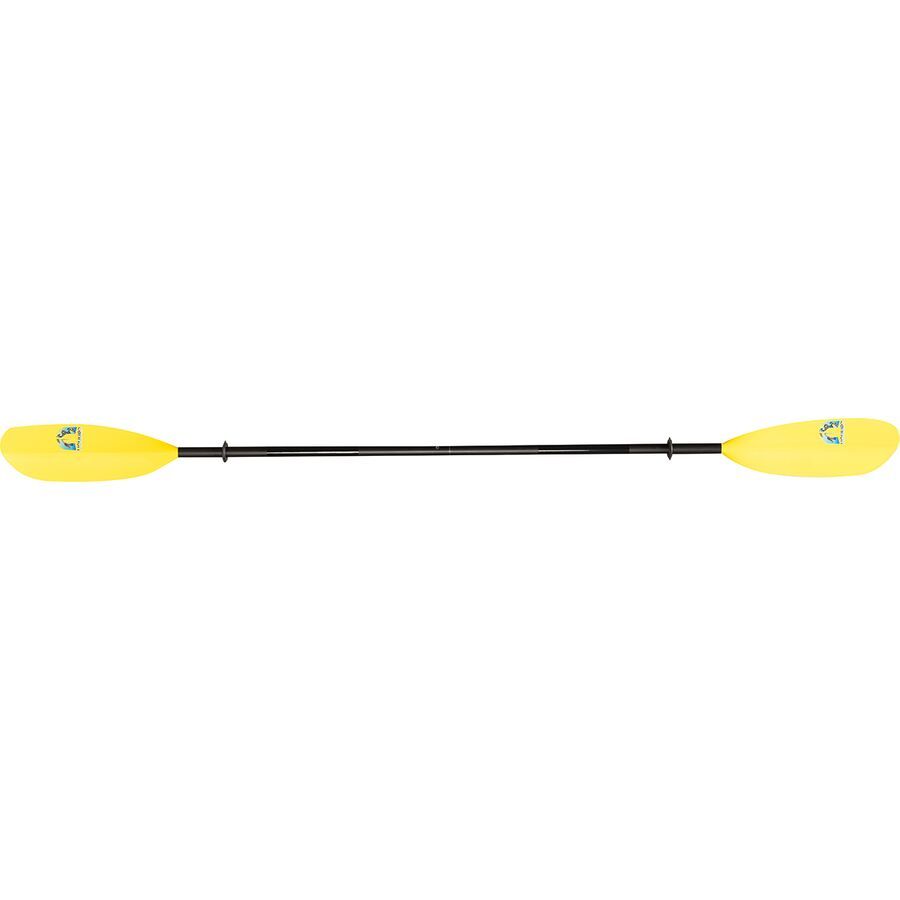 Cannon Paddles Nokomis Alum Paddle Black Alum/FG Ferrule/Yellow