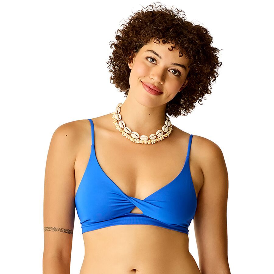 Carve Designs Elba Bikini Top - Women's Billie Blue