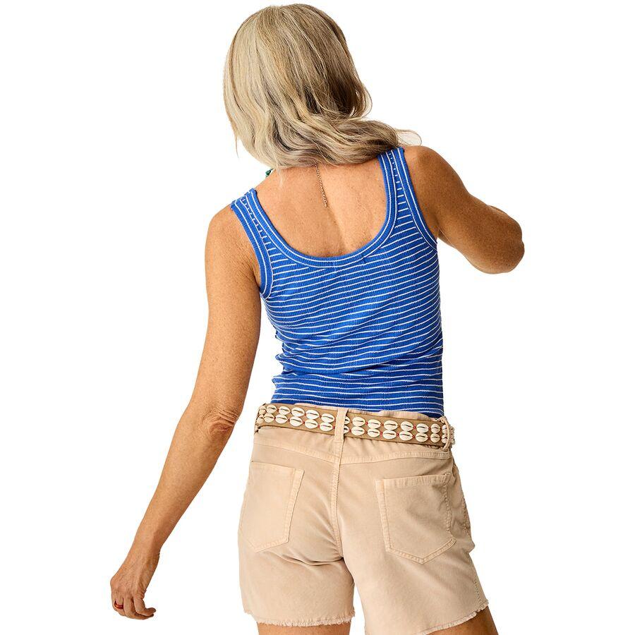 Carve Designs Ever Tank Top - Women's Billie Blue Stripe