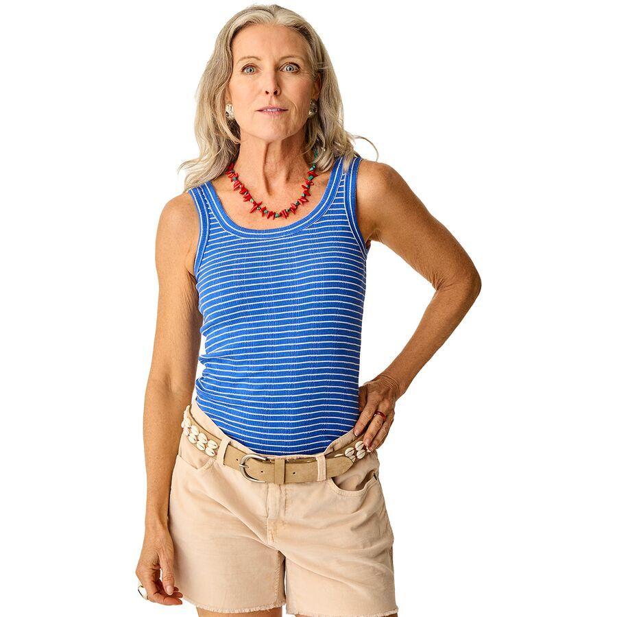 Carve Designs Ever Tank Top - Women's Billie Blue Stripe