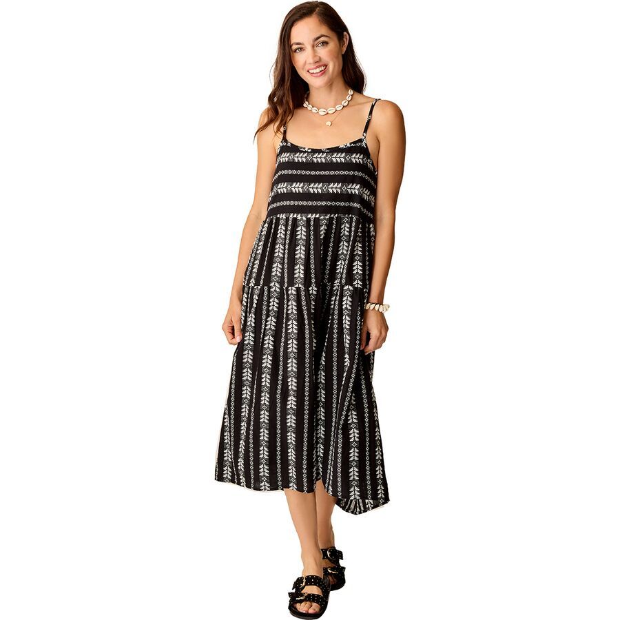 Carve Designs Jacey Textured Dress - Women's Black Embroidered
