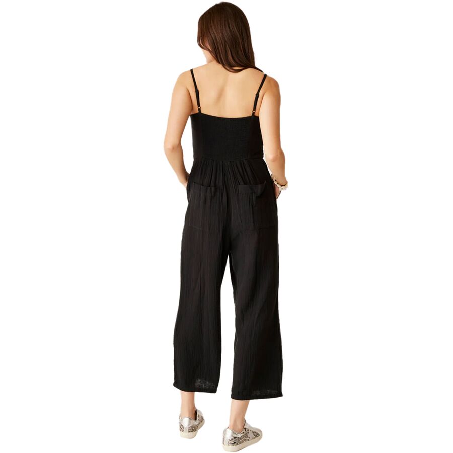 Carve Designs Knox Gauze Jumpsuit - Women's Black