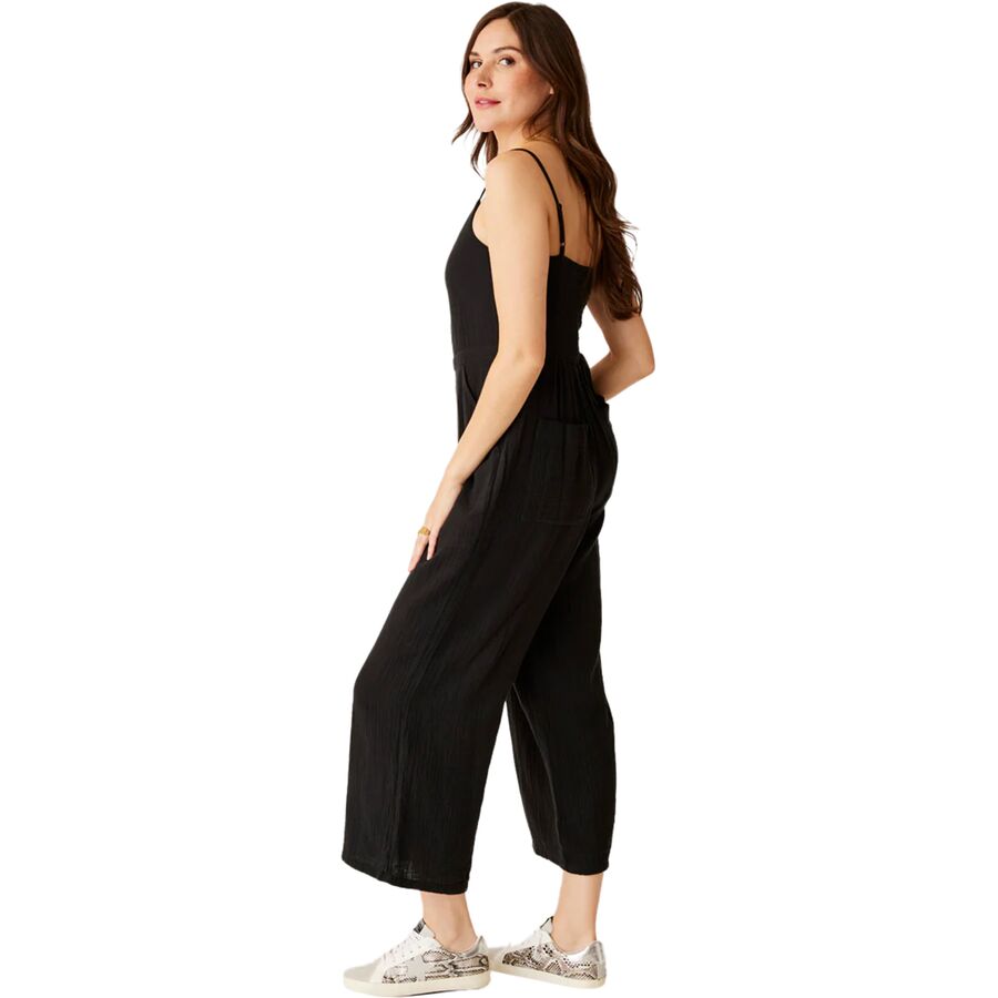 Carve Designs Knox Gauze Jumpsuit - Women's Black