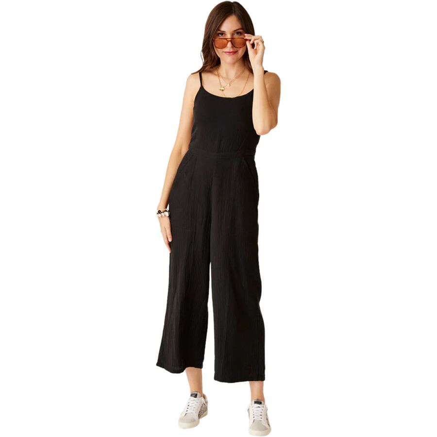 Carve Designs Knox Gauze Jumpsuit - Women's Black