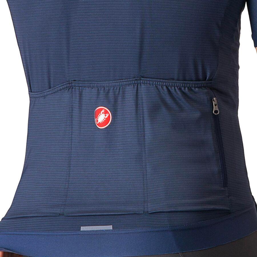 Castelli Espresso Jersey - Men's Belgian Blue/Silver Moon