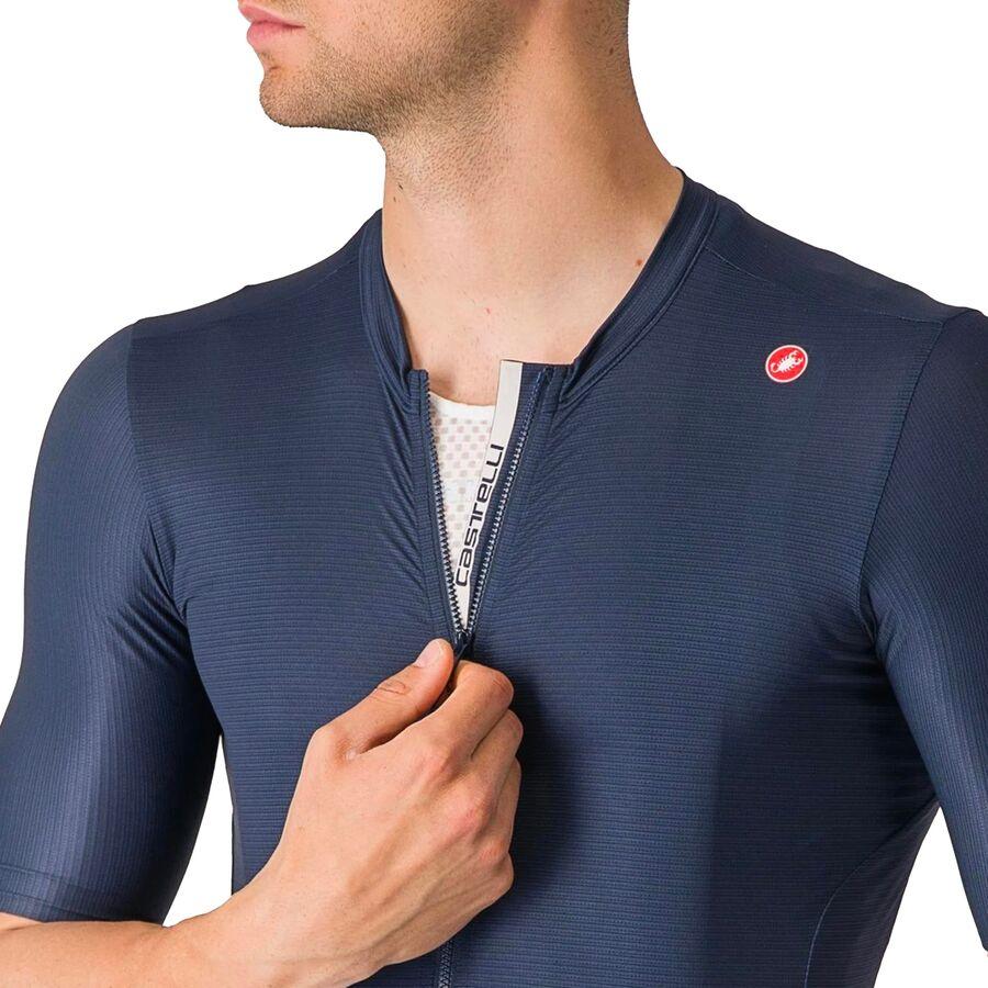Castelli Espresso Jersey - Men's Belgian Blue/Silver Moon