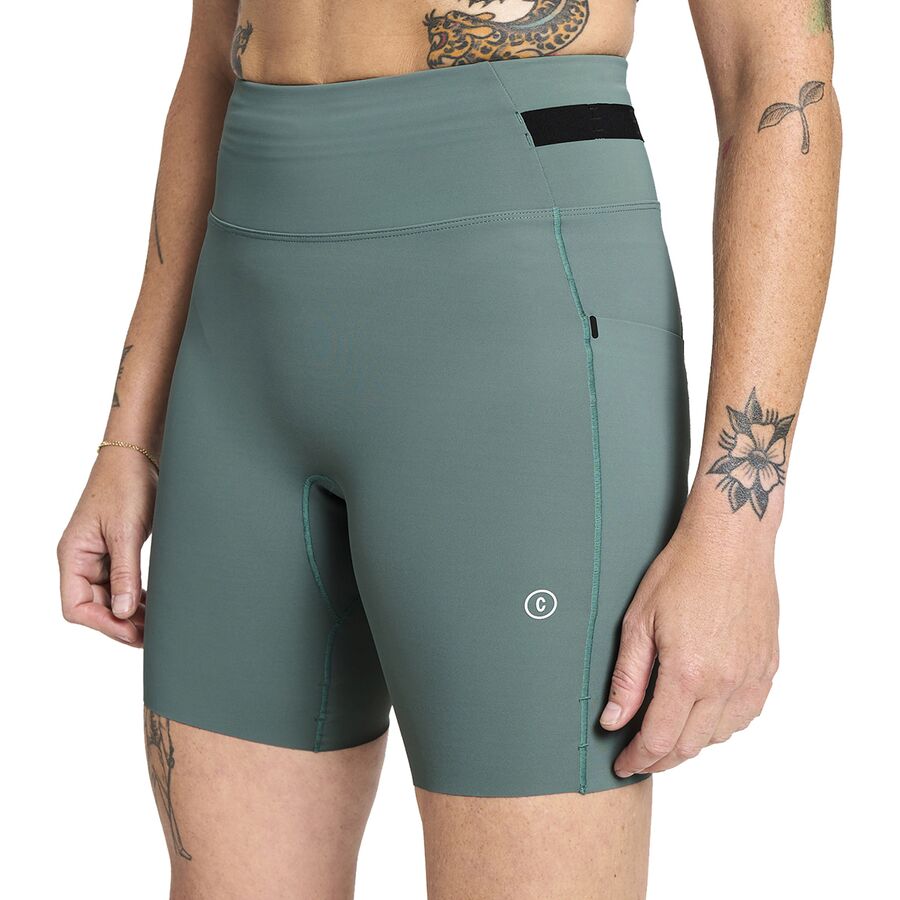 Ciele Athletics FSTTight 7in Short - Women's Silver Pine