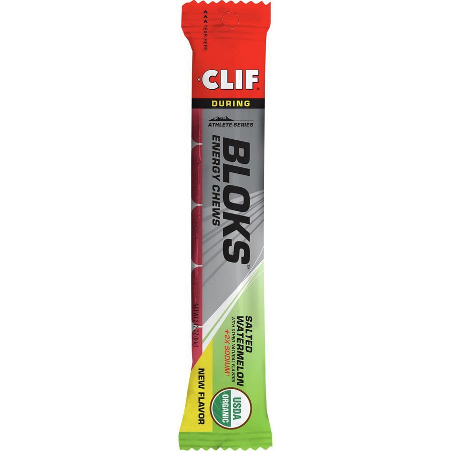 Clifbar Bloks Energy Chews - 18-Pack Salted Watermelon