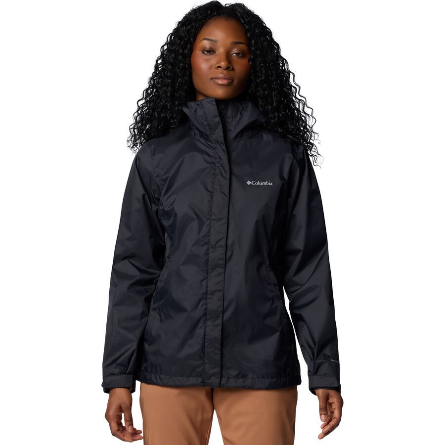 Columbia Arcadia II Rain Jacket - Women's Black2