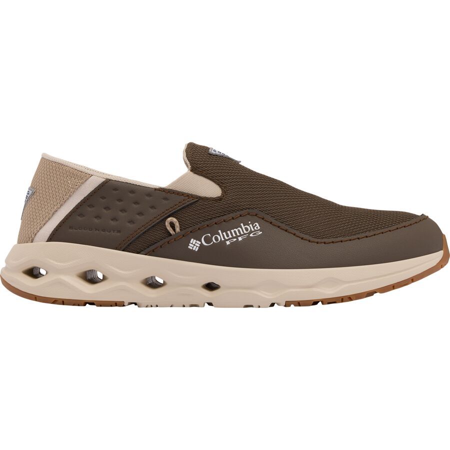 Columbia Bahama X Slip-On Shoe - Men's Mud/Oxford Tan