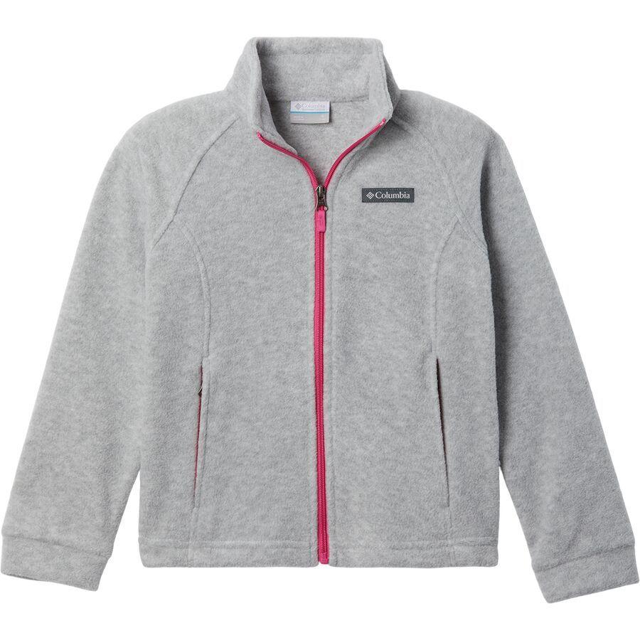 Columbia Benton Springs Fleece Jacket - Girls' Cirrus Grey