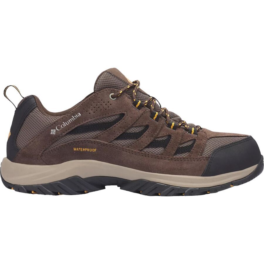 Columbia Crestwood Waterproof Hiking Shoe - Men's Mud/Squash
