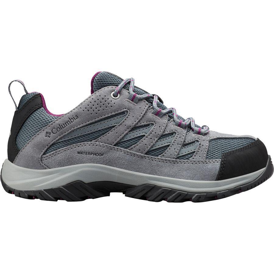 Columbia Crestwood Waterproof Hiking Shoe - Women's Graphite/Wild Iris