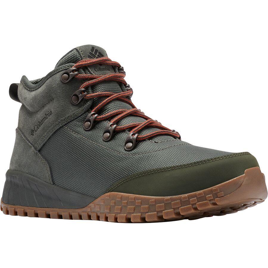Columbia Fairbanks Mid Boot - Men's Gravel/Dark Moss