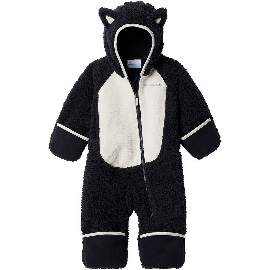 Columbia Foxy Baby Sherpa Bunting - Infants' Black/Chalk
