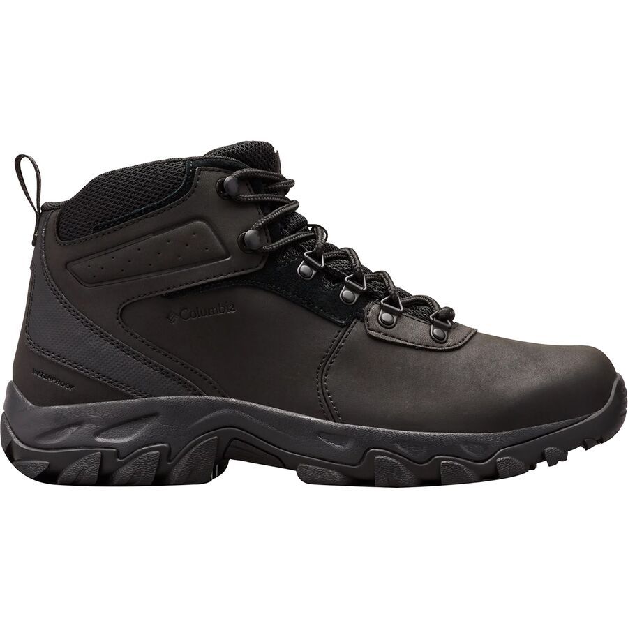 Columbia Newton Ridge Plus II Waterproof Hiking Boot - Men's Black/Black2
