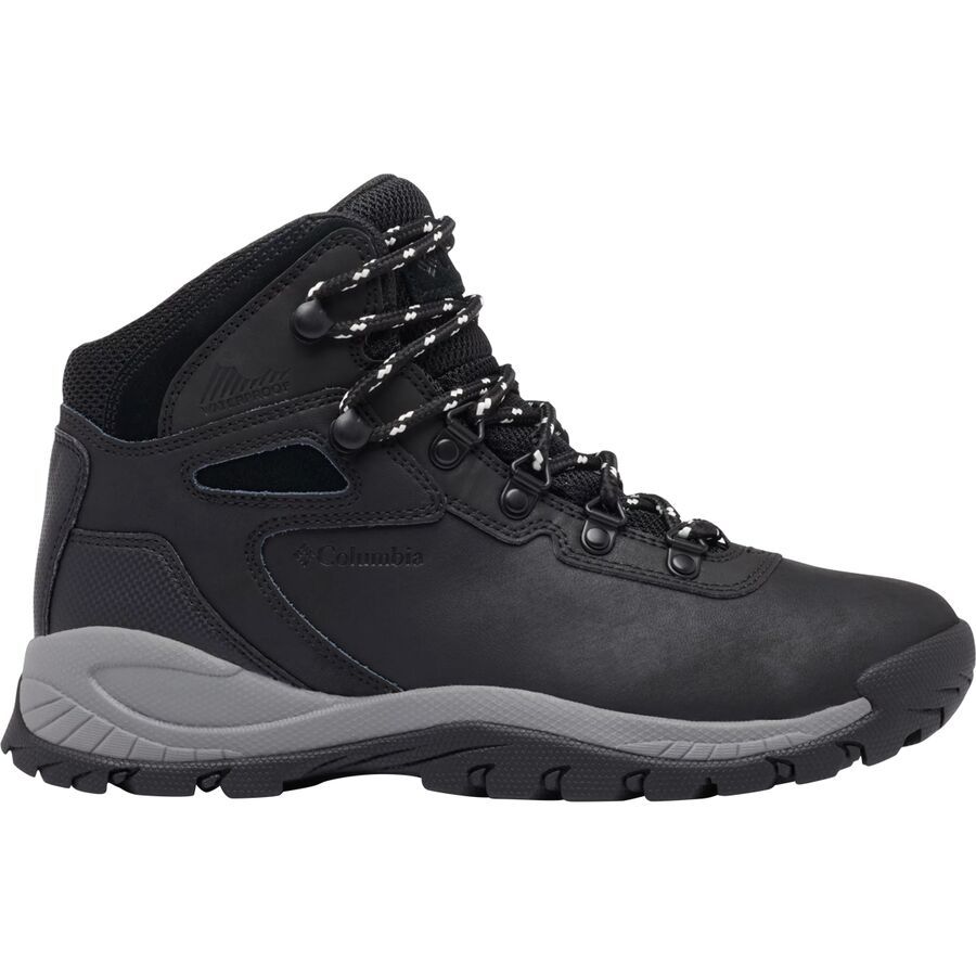Columbia Newton Ridge Plus Wide Hiking Boot - Women's Black/Chalk2