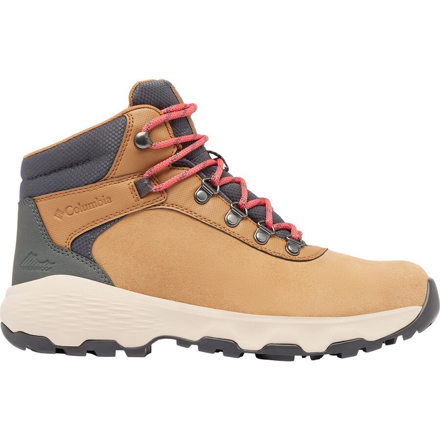 Columbia Newton Wander Wide Hiking Boot - Women's Elk/Sunset Red