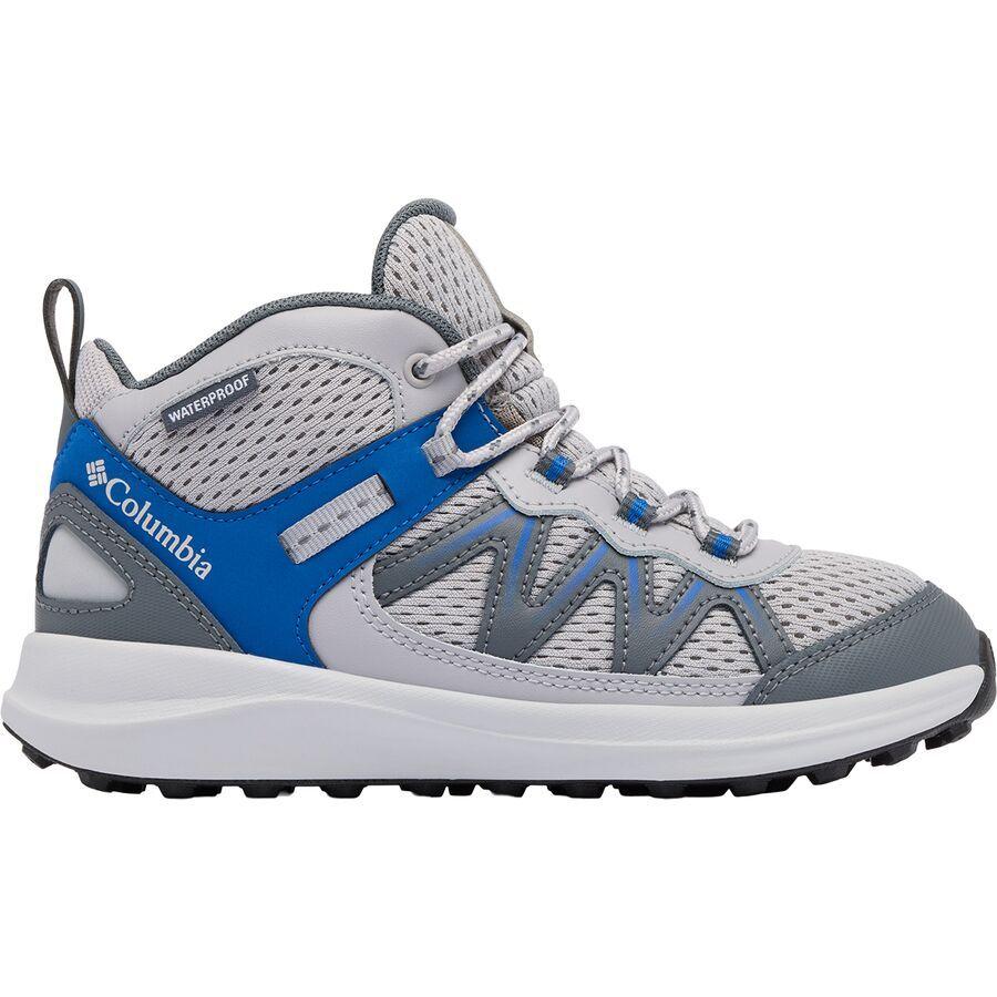 Columbia Peakfreak Rush Mid Waterproof Shoe - Kids' Columbia Grey/Mountain Blue