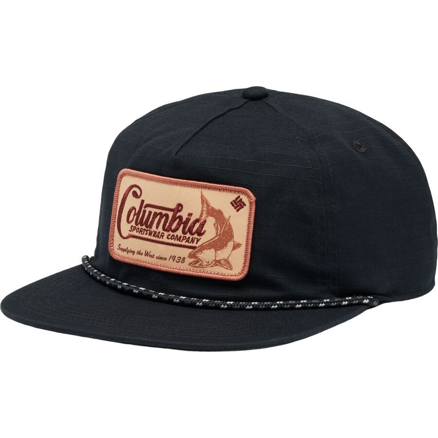 Columbia Ratchet Strap Snapback Hat Black/West Fish