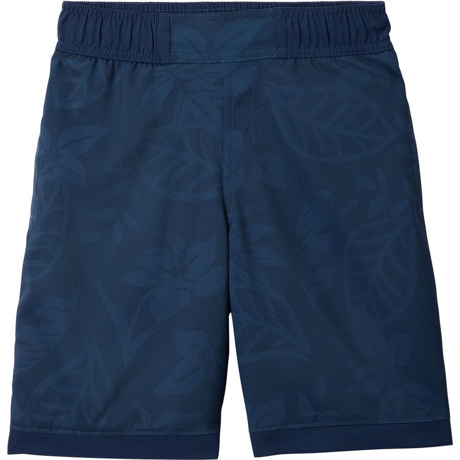 Columbia Sandy Shores Boardshort - Boys' Collegiate Navy Pasteled Tonal