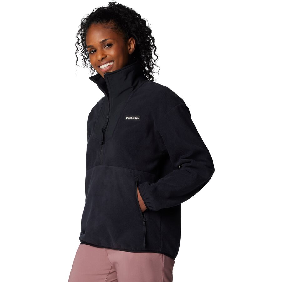 Columbia Sequoia Grove 1/2-Zip Fleece Pullover - Women's Black