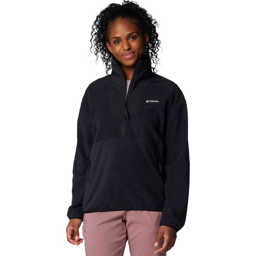 Columbia Sequoia Grove 1/2-Zip Fleece Pullover - Women's Black