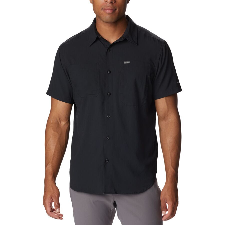 Columbia Silver Ridge Utility Lite Short-Sleeve Shirt - Men's Black