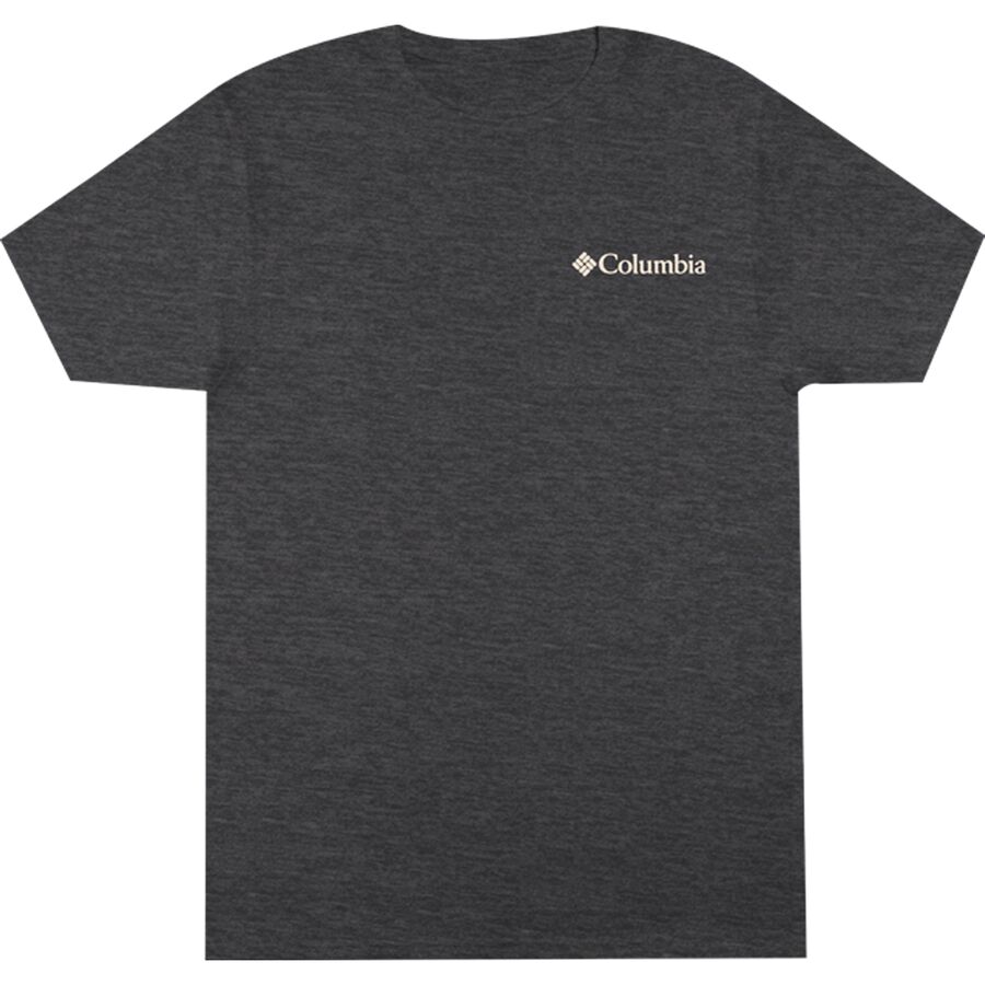 Columbia Stamper Short-Sleeve T-Shirt - Men's Charcoal Hthr