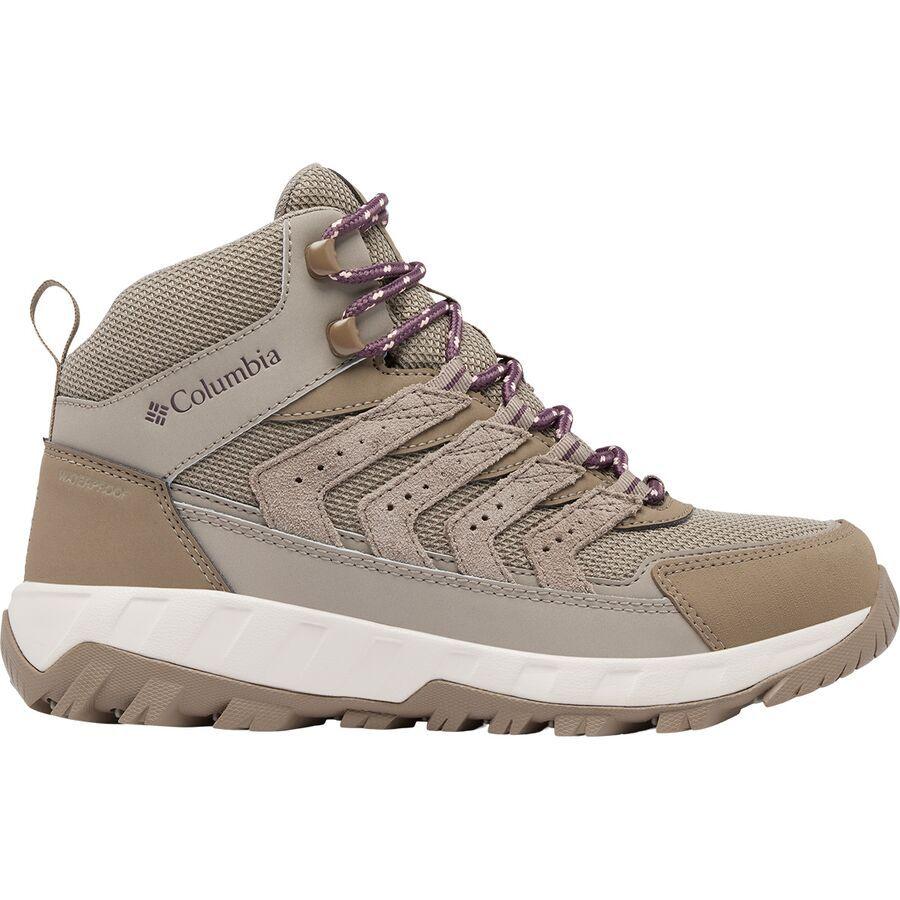 Columbia Strata Trail Mid WP Shoe - Women's Kettle/Blush Rose
