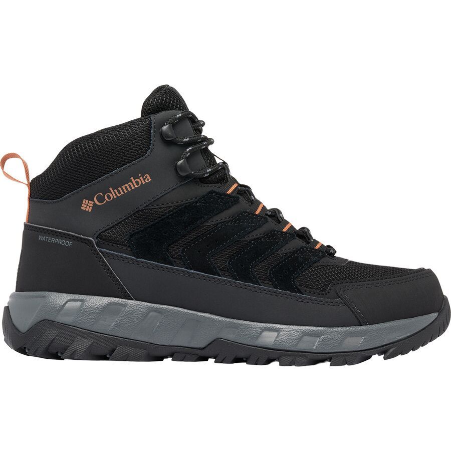 Columbia Strata Trail WP Hiking Boot - Men's Black/Owl