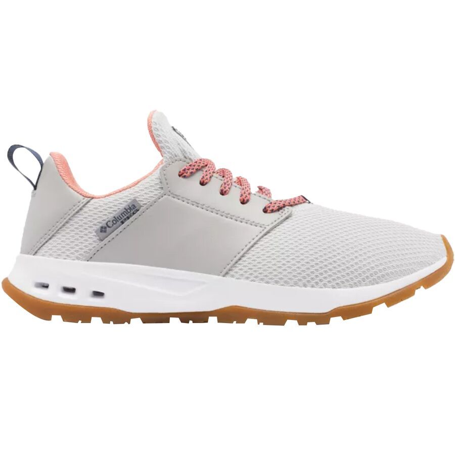 Columbia Tamiami PFG Shoe - Women's Grey Ice/Lychee