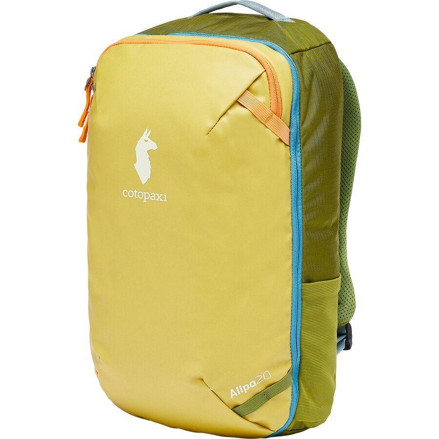 Cotopaxi Allpa Mini 20L Travel Pack Lemongrass And Cedar