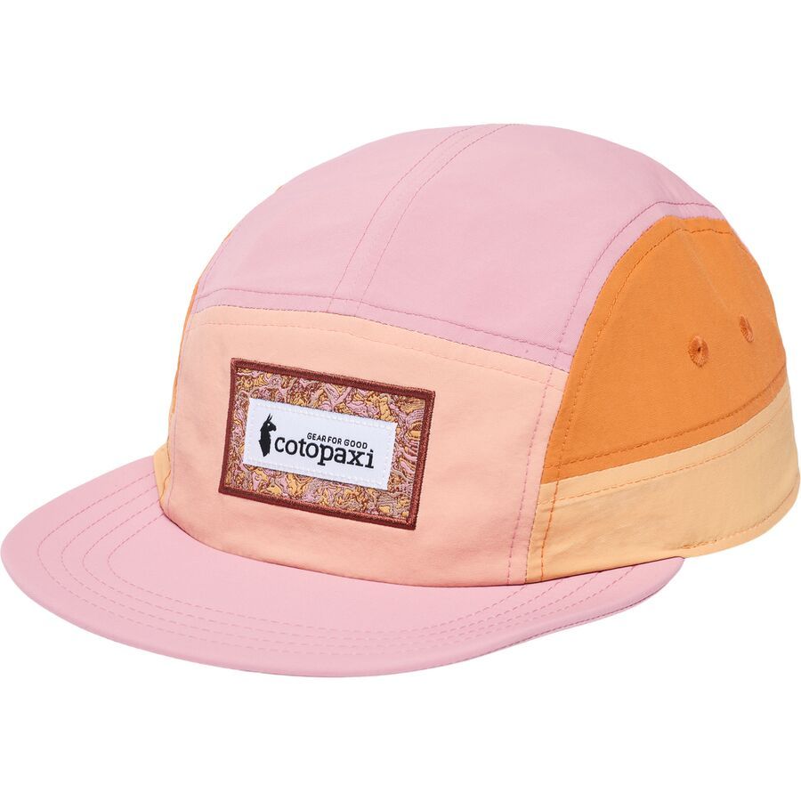 Cotopaxi Altitude Tech 5-Panel Hat Apricot And Rose