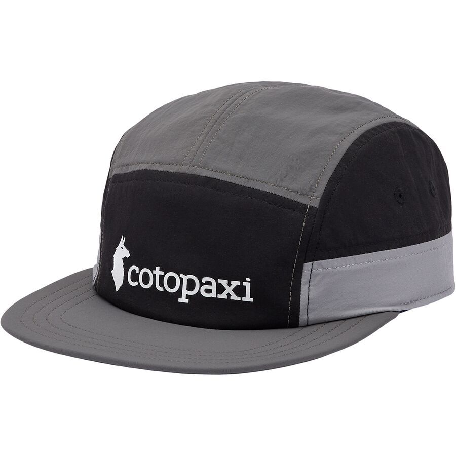 Cotopaxi Cotopaxi Tech 5-Panel Hat Black/Cinder