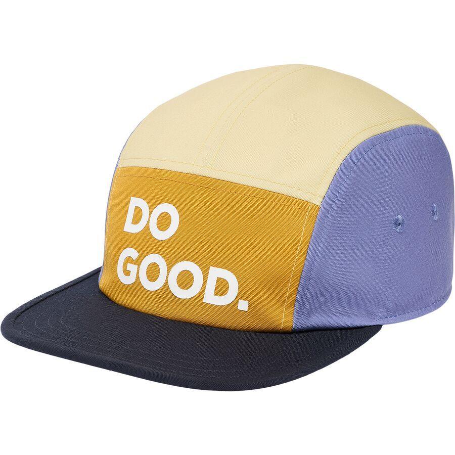 Cotopaxi Do Good 5-Panel Hat Amber And Carbon