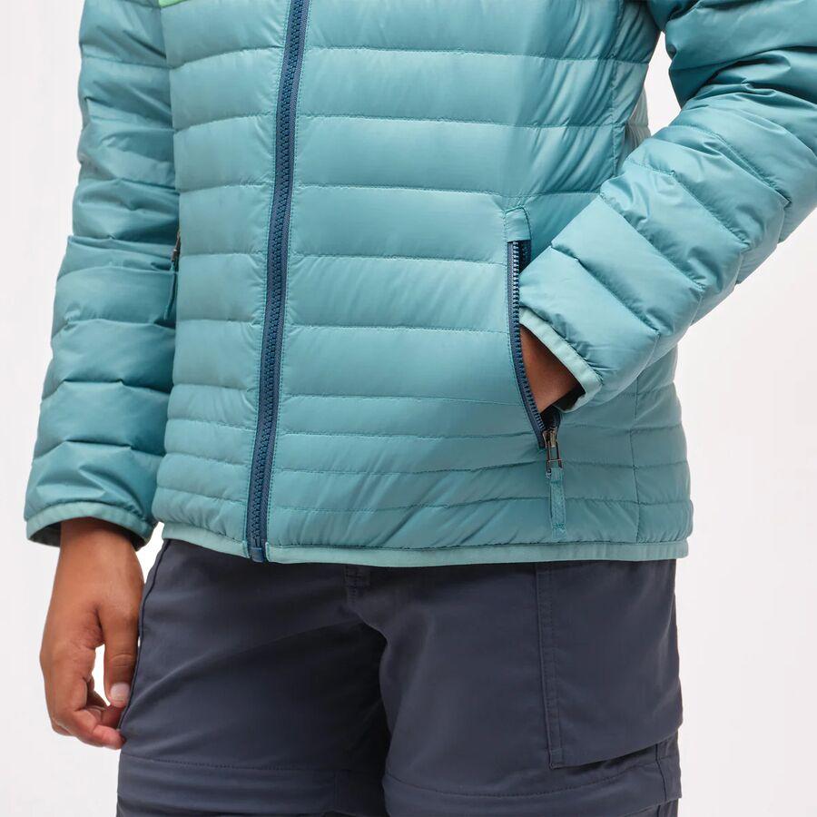 Cotopaxi Fuego Down Hooded Jacket - Boys' Coastal Stripes
