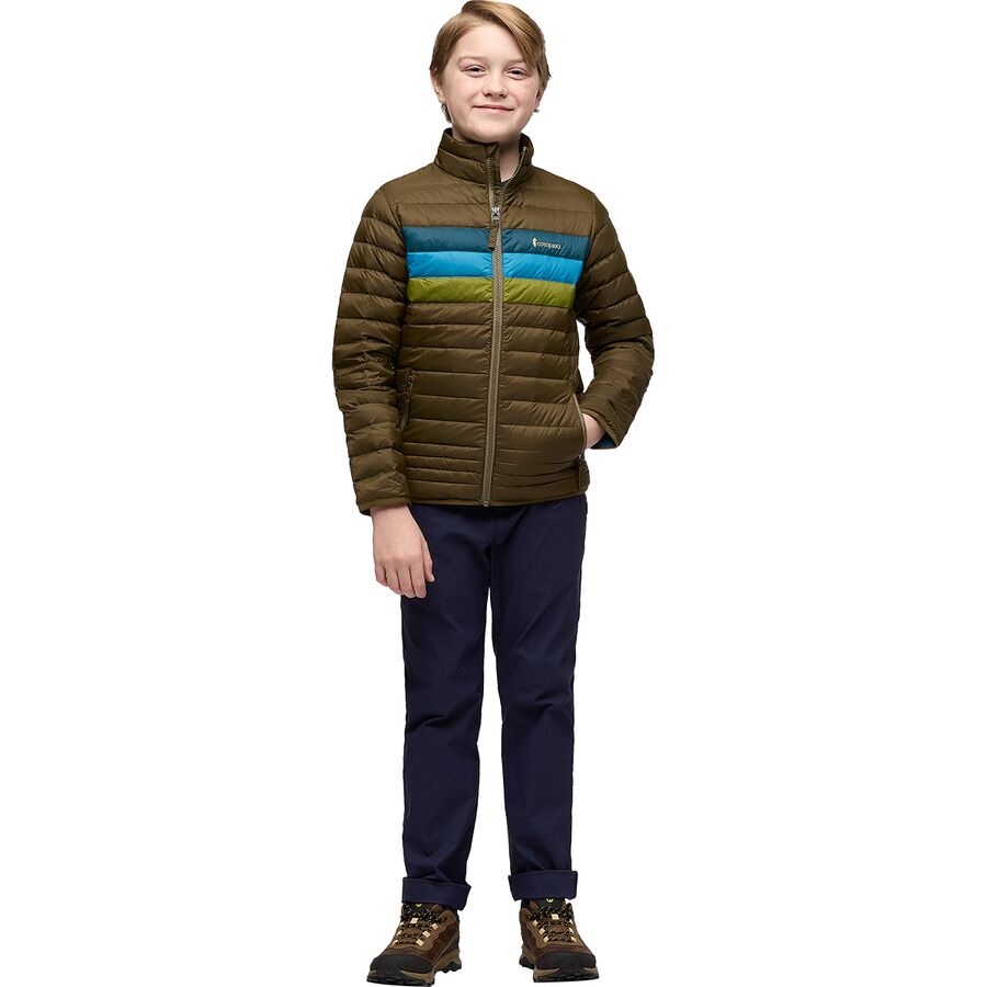 Cotopaxi Fuego Down Jacket - Kids' Live Oak Stripes